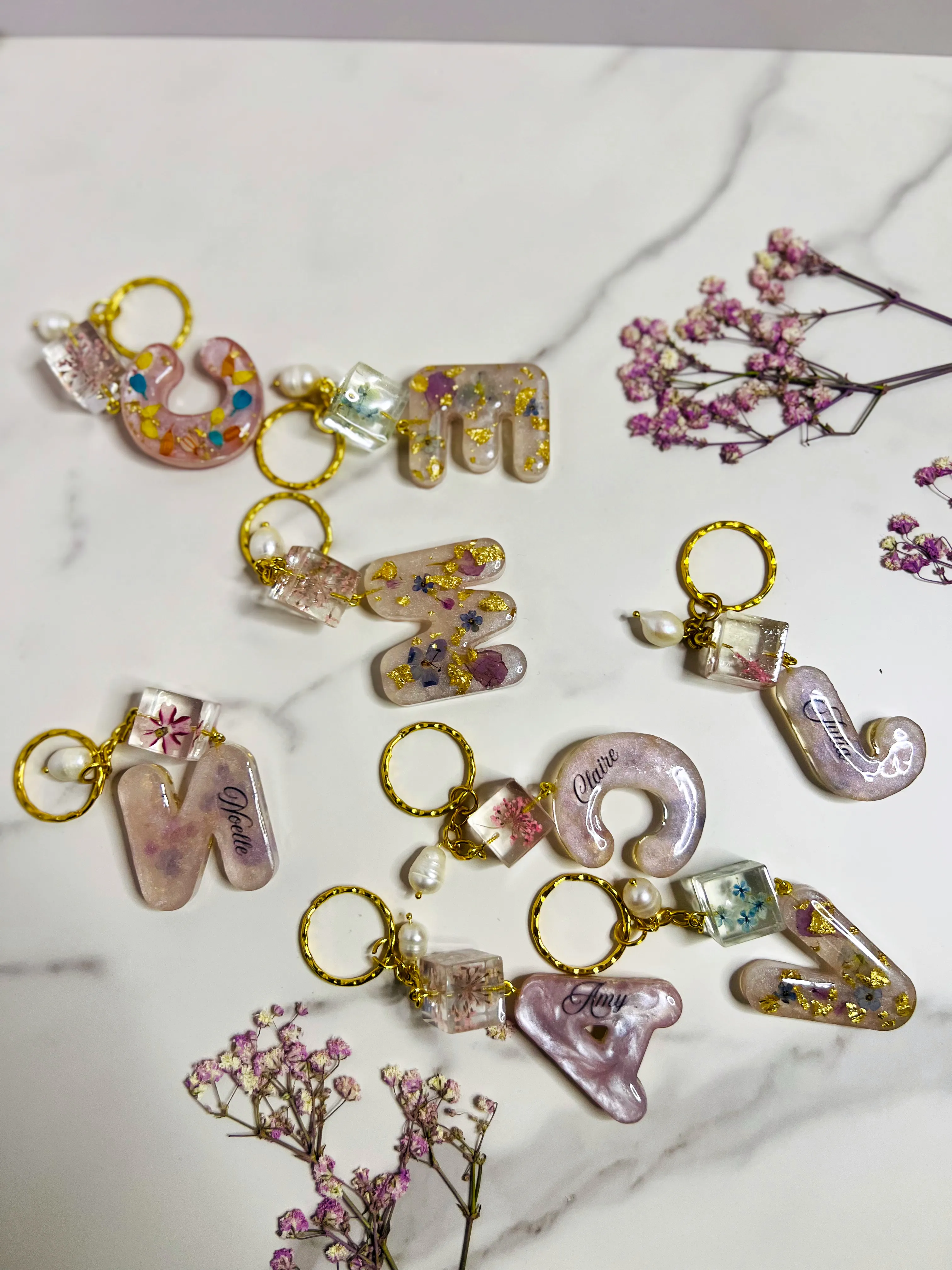 Initial Letter Keychain — photo 2 of 4