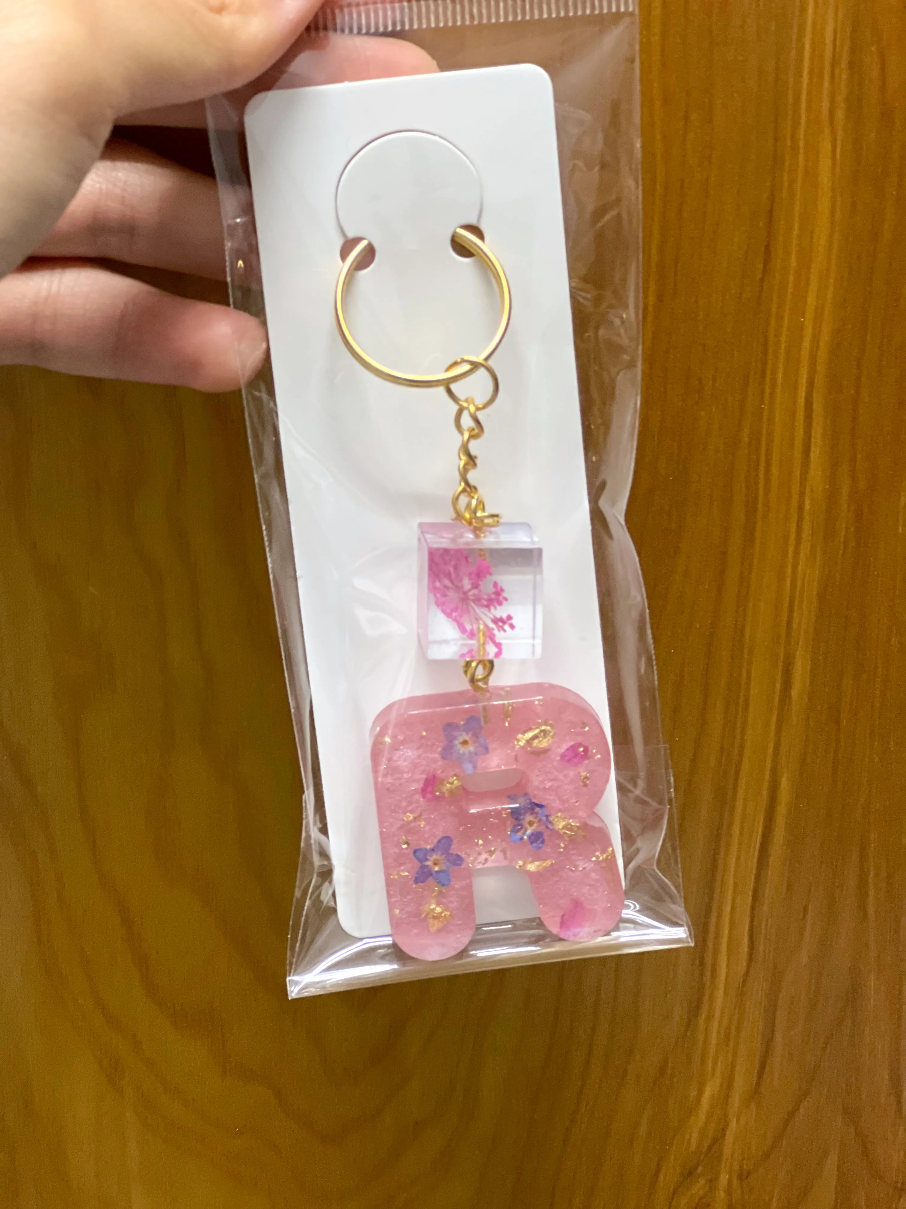 Initial Letter Keychain — photo 3 of 4